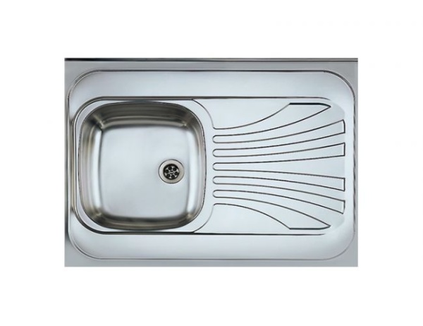 картинка Мойка ALVEUS CLASSIC 30L NAT-60 800X600 левая в комплекте с сифоном 1011717, от магазина SEFI