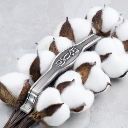 картинка Ручка меб. скоба мет. PAOLA 128 шлифованный никель, AKS от магазина SEFI