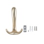 картинка Крючок меб. трехрожковый мет. ROMA брашированное золото AKS от магазина SEFI
