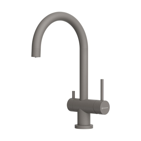 картинка Смеситель Omoikiri Yamada-P-GR латунь/leningrad grey от магазина SEFI