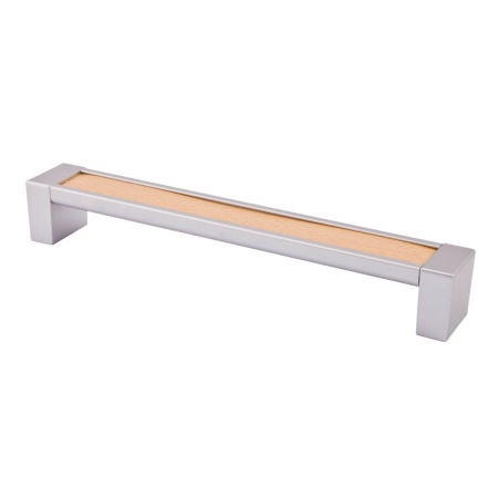 картинка Ручка меб. скоба пластик. PS31/C31 320 металлик+металлик+бук AKS от магазина SEFI