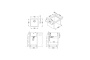 картинка Мойка Alveus QUADRIX 30 MONARCH ANTHRACITE 450X450X200 в компл. с выпуском без сифона от магазина SEFI