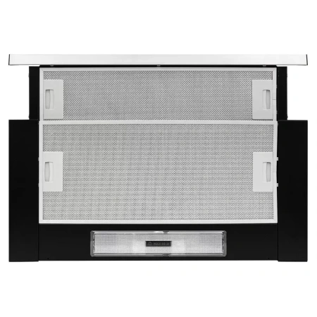 картинка Встраиваемая вытяжка KRONA Kamilla slim 600 black/inox (1 мотор) от магазина SEFI