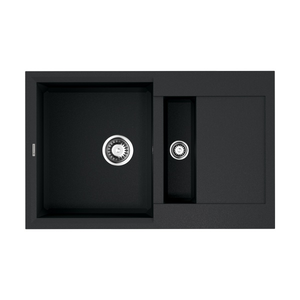 картинка Omoikiri Sakaime 78-2-BL Tetogranit/черный от магазина SEFI