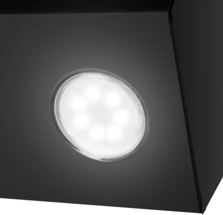 картинка Вытяжка MAUNFELD Bridge Line 60 черный\вставка сатин от магазина SEFI