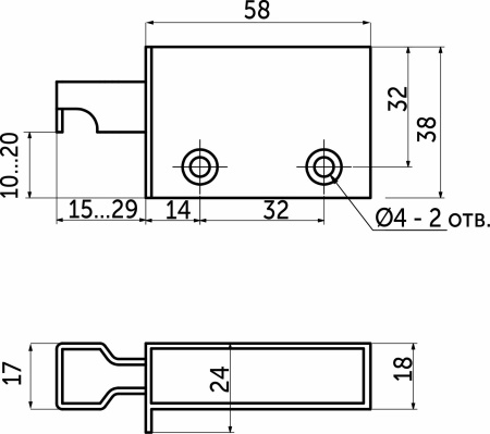 картинка Навес кухонный FGV правый от магазина SEFI