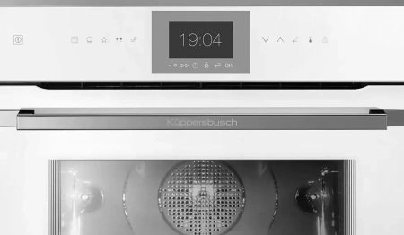 картинка Компактный духовой шкаф с паром Kuppersbusch CBD 6550.0 W3 Silver Chrome от магазина SEFI