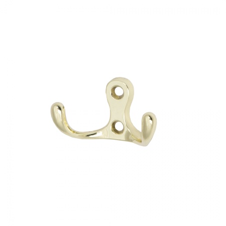 картинка Крючок меб. двухрожковый мет. WP19 золото GRIDLI от магазина SEFI