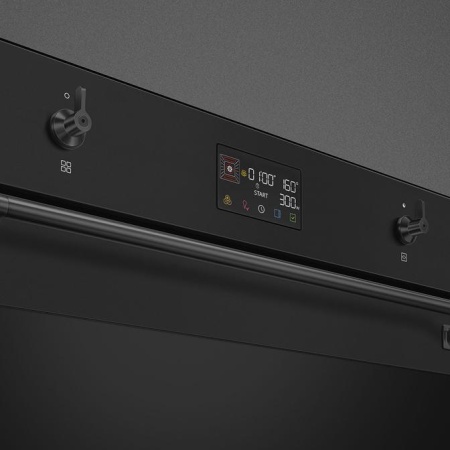 картинка Духовой шкаф с функцией СВЧ Smeg SO6302M2N от магазина SEFI