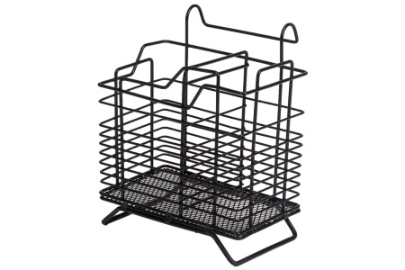 картинка Корзина на трубу d16 для столовых приборов CWJ301 черный AKS от магазина SEFI