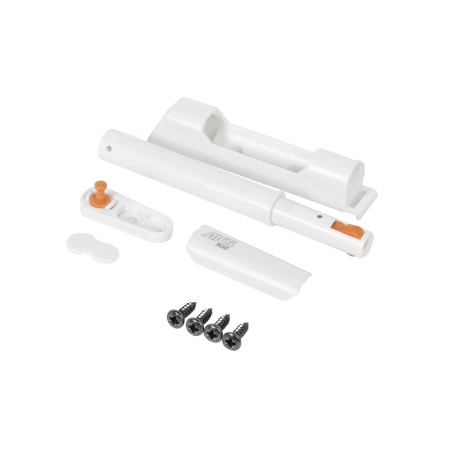 картинка Механизм push-to-open наконечник с фиксацией накладной белый AKS PLUS от магазина SEFI