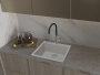 картинка Мойка Rivelato ZENO 5650 1-чаш 560*500 Серый 803 от магазина SEFI