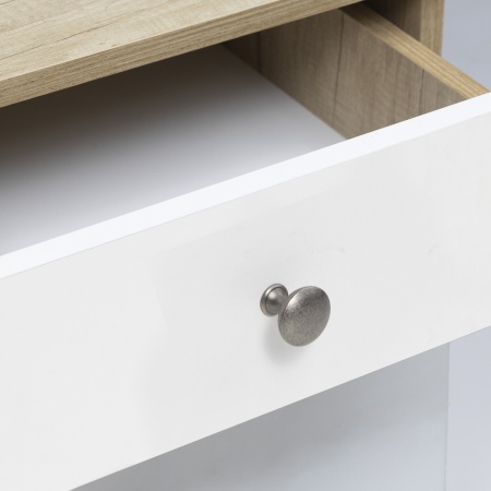 картинка Ручка меб. кнопка мет. TERNI старое серебро, AKS от магазина SEFI