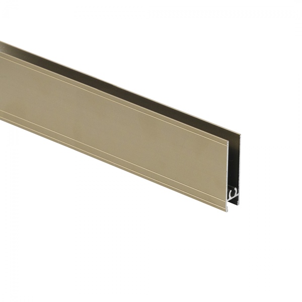 картинка Профиль алюминиевый SENATOR золото горизонт нижн. L-6000 мм АЛЮТЕХ от магазина SEFI