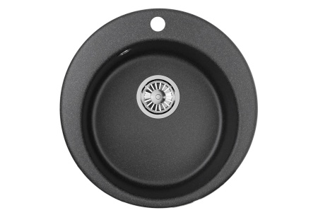 картинка Мойка Granula 4801, черный, кварц от магазина SEFI
