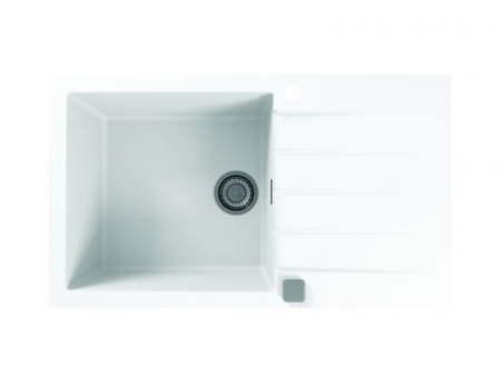 картинка Мойка ALVEUS GRANITAL CADIT 40 ARCTIC - G11 860 X 500 1X в комплекте с сифоном 1132823, от магазина SEFI