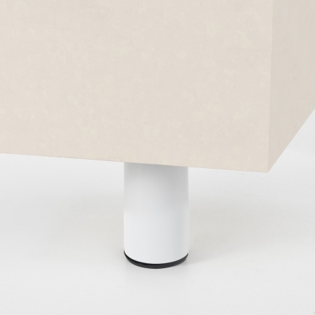 картинка Опора меб. мет. d50 h100 белая AKS от магазина SEFI