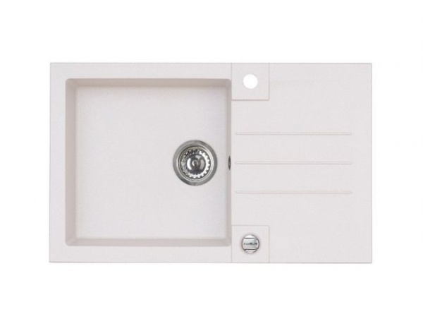 картинка Мойка ALVEUS GALAPAGOS 30 GRANITAL CARBON-G91 770x430x150;1X; с сифоном 1105296, от магазина SEFI