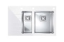 картинка Мойка Alveus CRYSTALIx 20 WHITE 860x540 1+1/2 правая, с сифоном 1127260, кол. 1119835, доз.1129080 от магазина SEFI