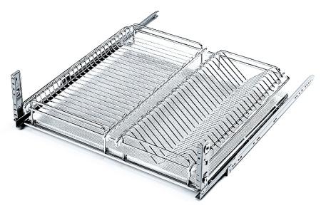 картинка Выдвижная сушка для посуды Scola, с Soft-Close для шкафа шириной 600 мм от магазина SEFI