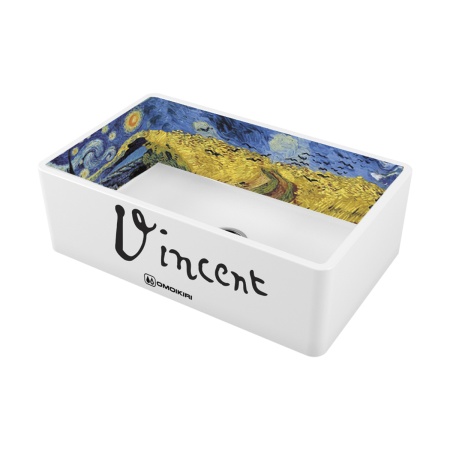 картинка Omoikiri Mikura 76-Vangogh Natceramic/белый от магазина SEFI
