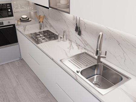 картинка Мойка Oulin 101Y, поверхность сатин от магазина SEFI