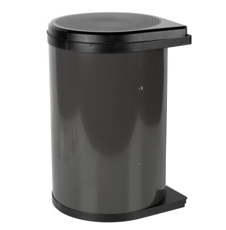 картинка Встроенное мусорное ведро 20 л Hailo Mono, черный (35200071-1) от магазина SEFI