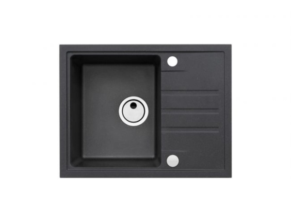 картинка Мойка ALVEUS INTERMEZZO 30 GRANITAL CONCRETE- G81 620X405X480 1X в компл.с сифоном 1117292, от магазина SEFI