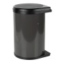 картинка Встроенное мусорное ведро 20 л Hailo Mono, черный (35200071-1) от магазина SEFI