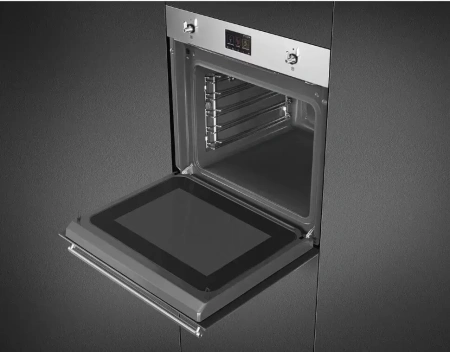 картинка Духовой шкаф c паром и СВЧ Smeg SO6303APX от магазина SEFI