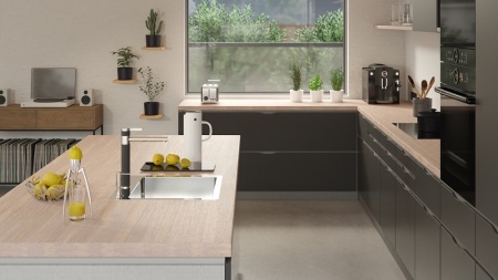 картинка Смеситель для мойки ALVEUS ZINA CHR - G05M от магазина SEFI