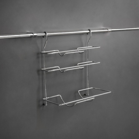 картинка Корзина на трубу d16 для бумаги и плёнки CWJ115 хром AKS от магазина SEFI