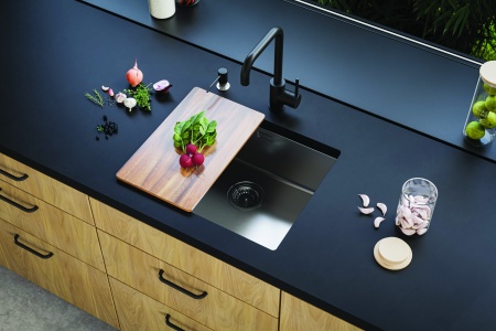 картинка Доска разделочная 250х418-дерево/орех KOMBINO, QUADRIX, PURE, INTERMEZZO от магазина SEFI