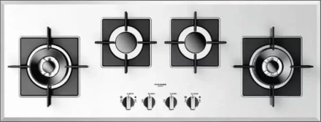 картинка Газовая варочная панель Fulgor Milano LH 1124 G 2DWK WH от магазина SEFI