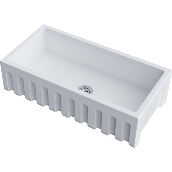 картинка Мойка Omoikiri Mikura 91-WH Natceramic/белый от магазина SEFI