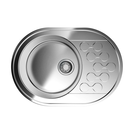 картинка Мойка Omoikiri Kasumigaura 65-IN нерж. сталь/нержавеющая сталь от магазина SEFI