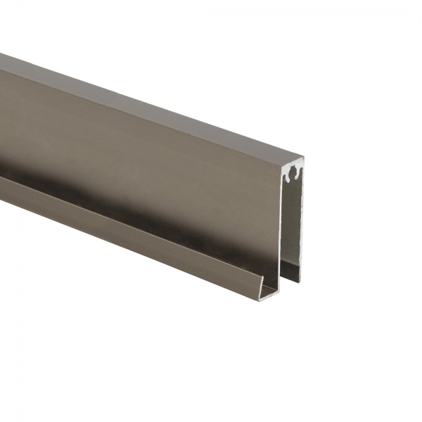 картинка Профиль алюминиевый SENATOR шампань горизонт нижн. L-6000 мм АЛЮТЕХ для узкой сис-мы от магазина SEFI