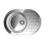 картинка Мойка Omoikiri Kasumigaura 65-IN нерж. сталь/нержавеющая сталь от магазина SEFI