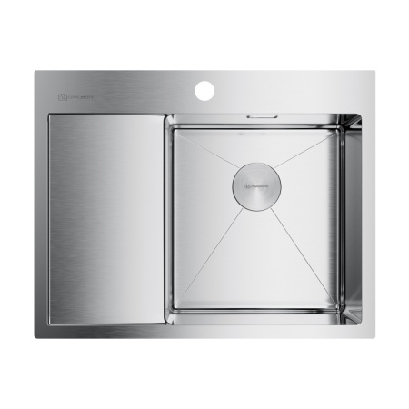 картинка Мойка Omoikiri Akisame 65-R-IN нерж. сталь/нержавеющая сталь от магазина SEFI