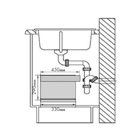 картинка Мусорное ведро UNIKA на выдвижной фасад 600 мм магазин SEFI являющийся официальным дистрибьютором в России  картинка Мусорное ведро UNIKA на выдвижной фасад 600 мм от магазина SEFI