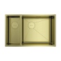картинка Мойка Omoikiri Taki 69-2-U/IF-R Side-LG нерж. сталь/светлое золото от магазина SEFI