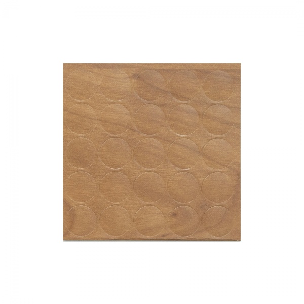 картинка Заглушка самоприлипающая к конфирматам вишня оксфорд (14363) FOLMAG (лист-25шт.) от магазина SEFI