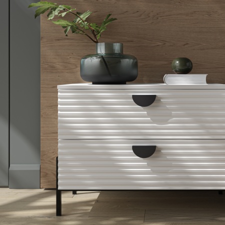 картинка Ручка меб. скоба алюм. FUN 64, черный матовый брашированный, AKS от магазина SEFI