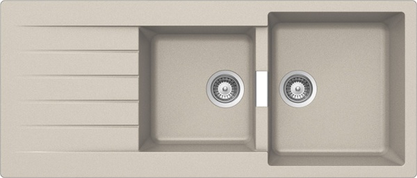 картинка Кухонная мойка SCHOCK PRIMUS 80D CRISTALITE эверест от магазина SEFI