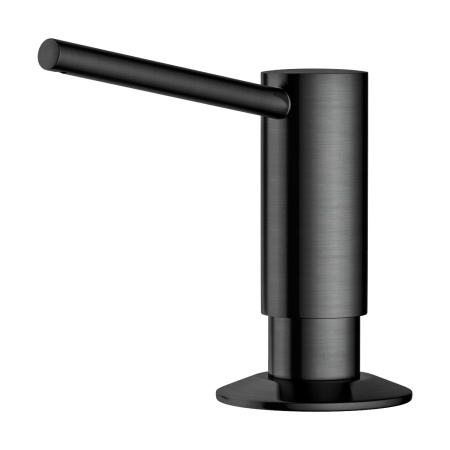 картинка Дозатор для моющего средства OM-02-PVD-GM латунь/вороненая сталь от магазина SEFI