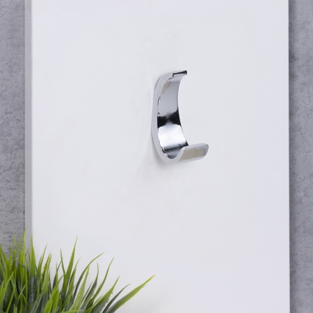 картинка Крючок меб. однорожковый мет. MYHITO хром AKS от магазина SEFI