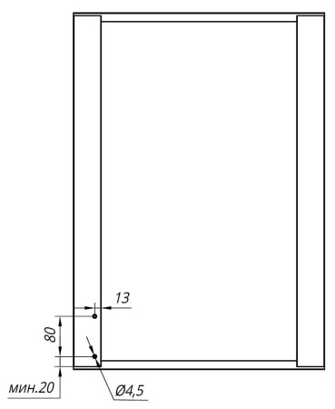 картинка Ручка накладная от магазина SEFI