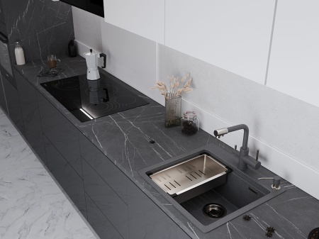 картинка Мойка EMAR EMQ-1520.Q, цвет Антрацит от магазина SEFI