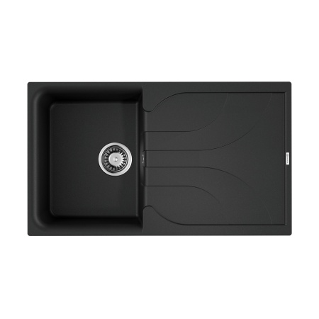 картинка Мойка Omoikiri Yasugata 86-BL Tetogranit/черный от магазина SEFI