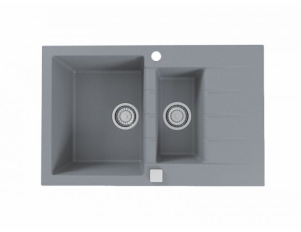 картинка Мойка ALVEUS GRANITAL CADIT 70 CONCRETE - G81 790 X 500 в компл с 1132822, от магазина SEFI